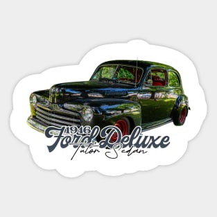 1946 Ford Deluxe Tudor Sedan Sticker